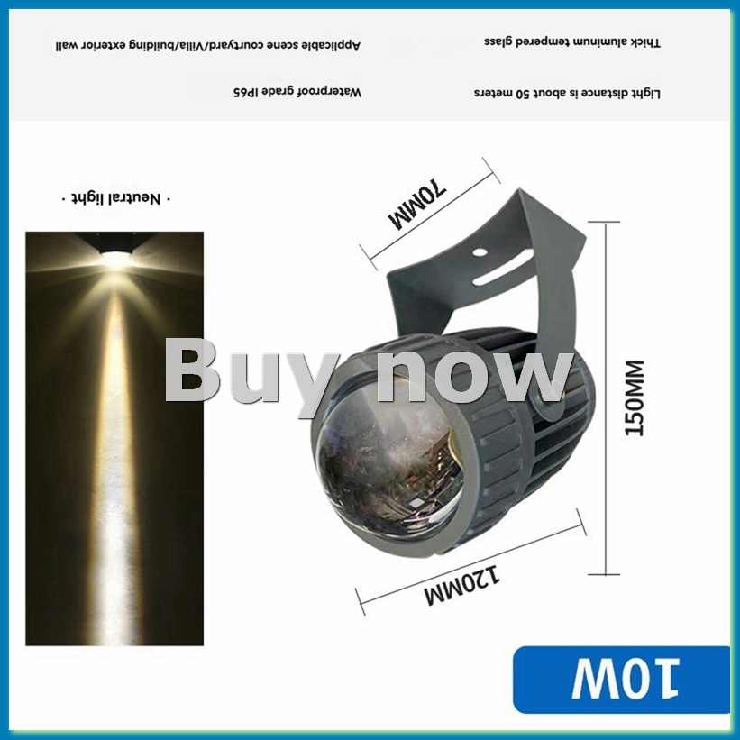 Outdoor Lighting Panel - Outdoor LED Garden Wall Spotlights 10W