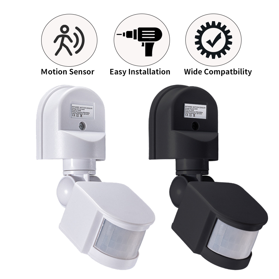 Outdoor Lighting Controller - PIR Motion Sensor 220V 110V 12V