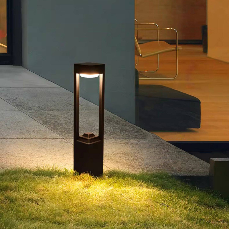Luminous floor lamp courtyard  - đánh giá và giá Outdoor Lighting Solar
