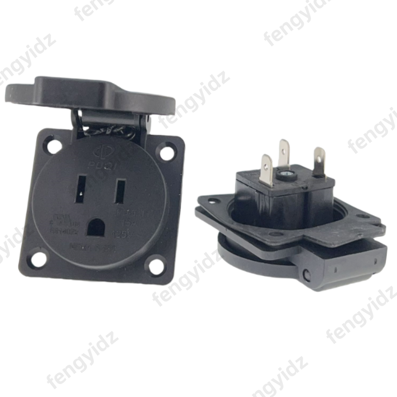 Black 125V 15A 20A IP44 CE Ame - đánh giá và giá Outdoor Lighting Japan