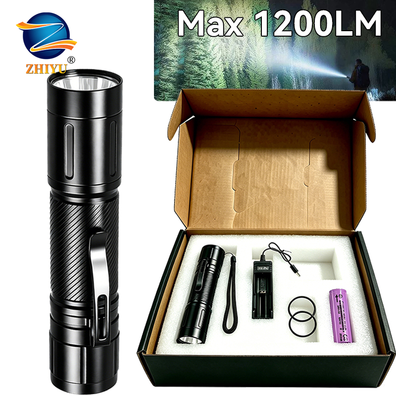 1200LM Fixed Focus LED Flashli - đánh giá và giá Outdoor Lighting Spotlight
