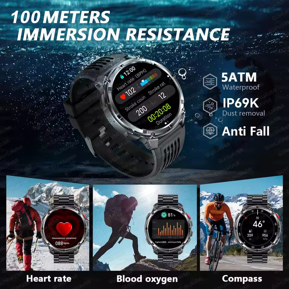 T-REX 3 Military Smartwatch Me - đánh giá và giá Outdoor Lighting Japan