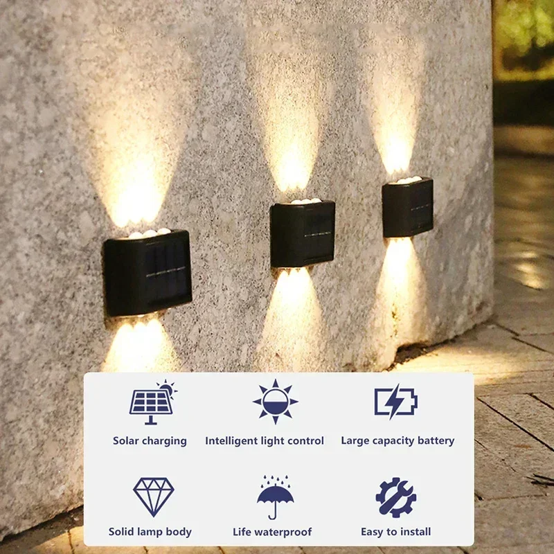COB Solar Wall Lamp Outdoor Wa - đánh giá và giá Outdoor Lighting Solar