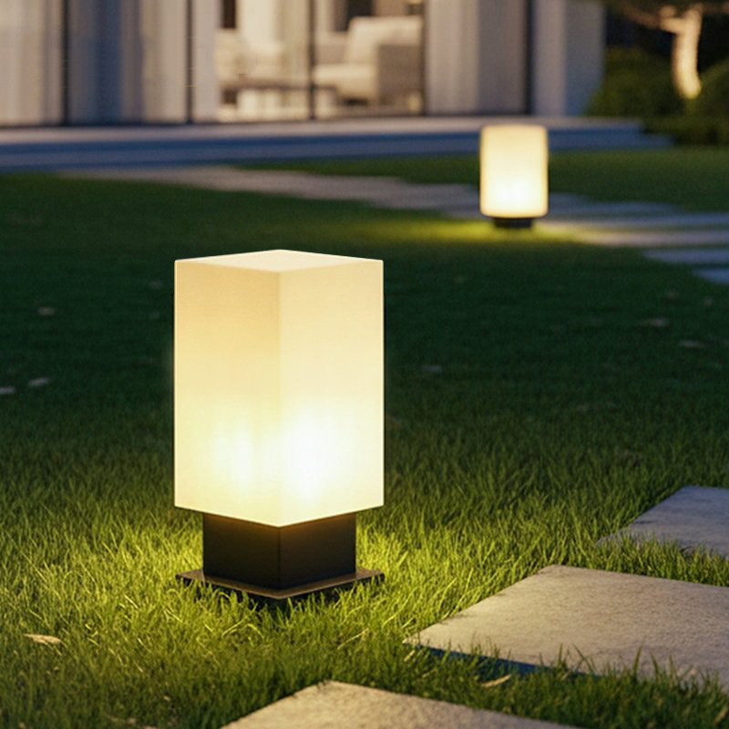 Luminous floor lamp courtyard  - đánh giá và giá Outdoor Lighting Solar