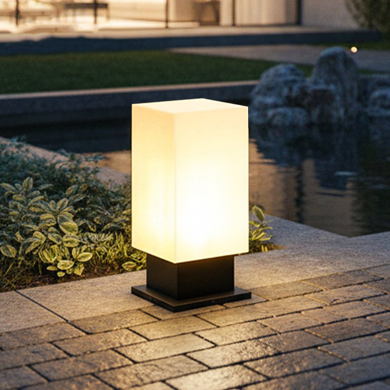 Luminous floor lamp courtyard  - đánh giá và giá Outdoor Lighting Solar