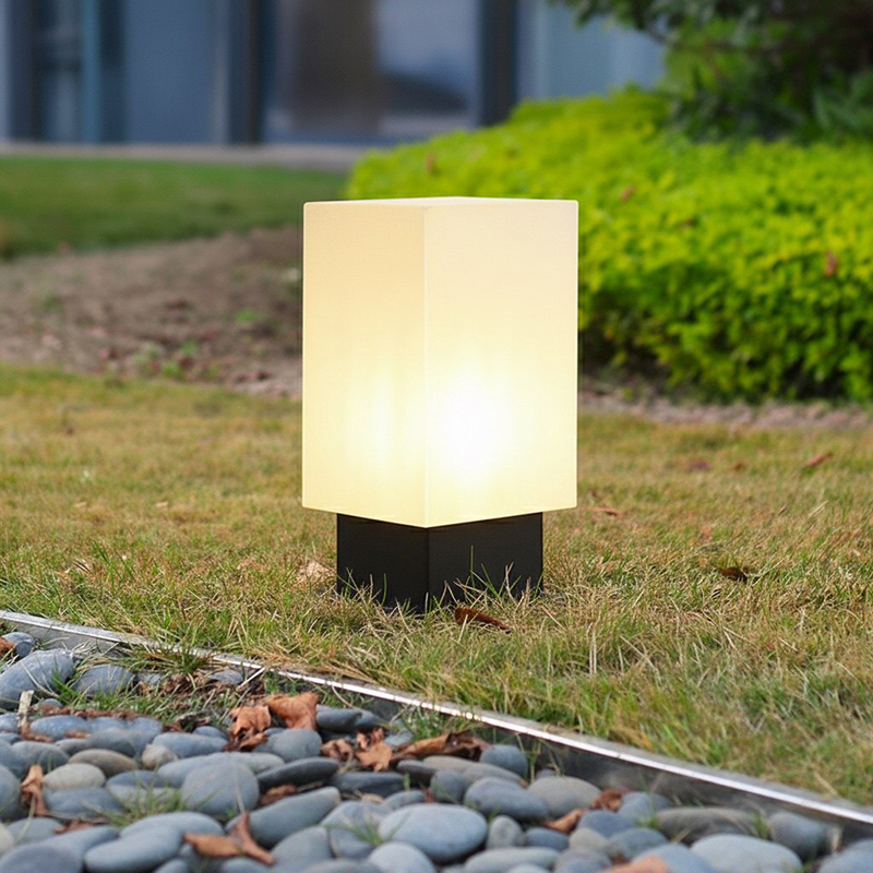 Luminous floor lamp courtyard  - đánh giá và giá Outdoor Lighting Solar