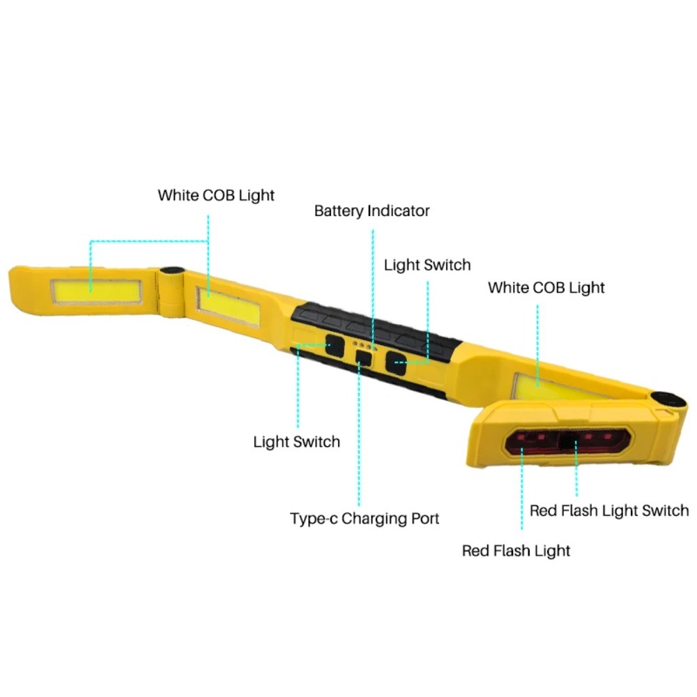 Portable COB Magnetic LED Work - đánh giá và giá Outdoor Lighting Panel