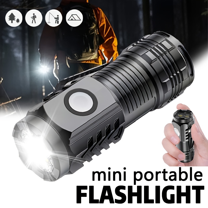 Mini 3LED Flashlight With Pen  - đánh giá và giá Outdoor Lighting Spotlight