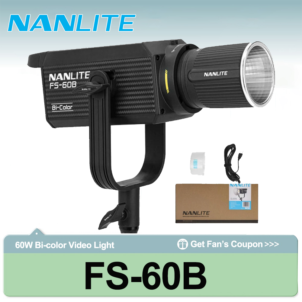 Nanlite FS-60B 70W Bi-color Sp - đánh giá và giá Outdoor Lighting No Wiring