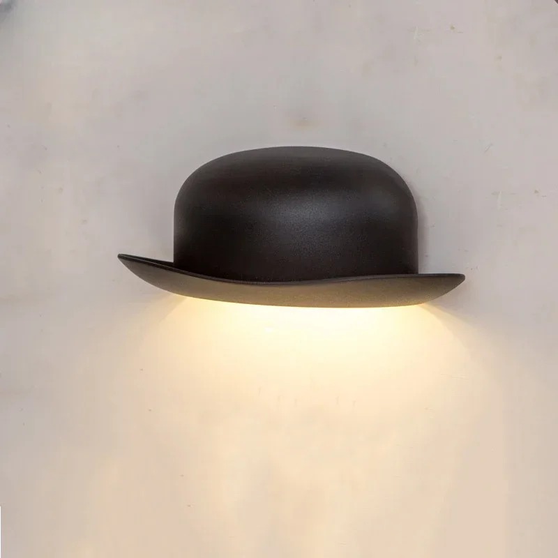 Waterproof Straw Hat Wall Lamp - đánh giá và giá Outdoor Lighting No Wiring