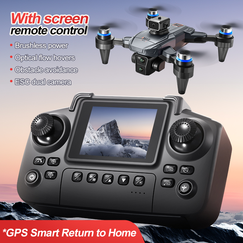 GPS RC Drone With Screen 4K Pr - đánh giá và giá Outdoor Lighting Box