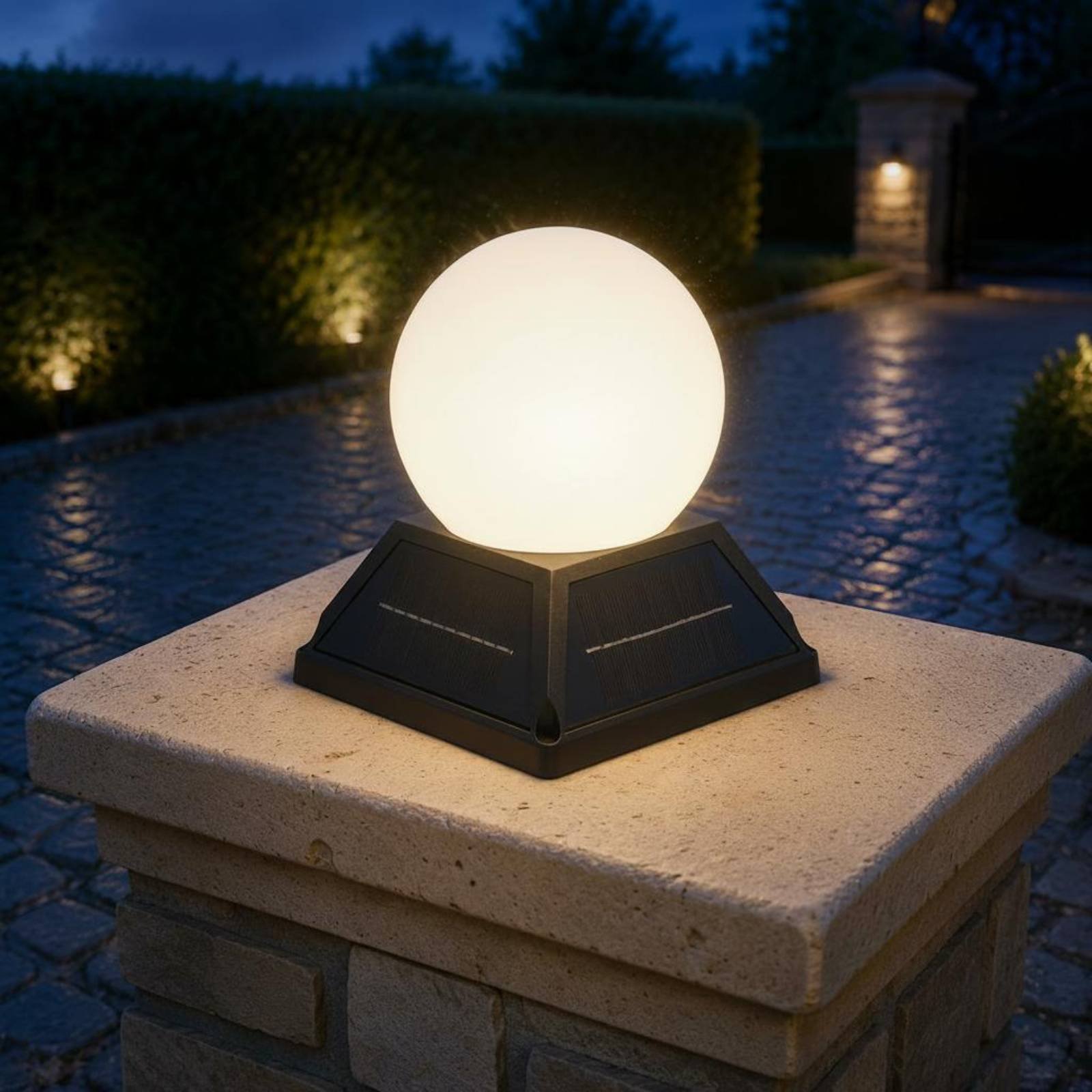 Solar Post Cap Light Wireless  - đánh giá và giá Outdoor Lighting Controller