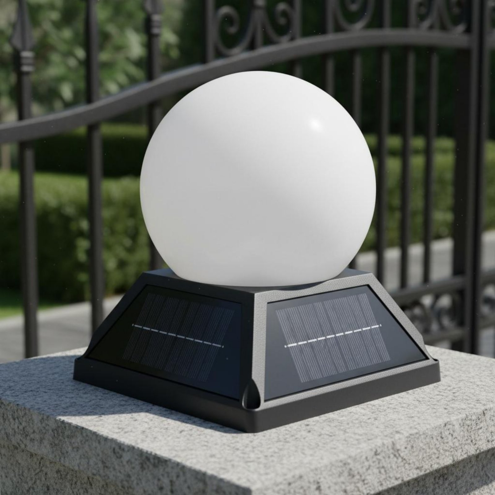 Solar Post Cap Light Wireless  - đánh giá và giá Outdoor Lighting Controller