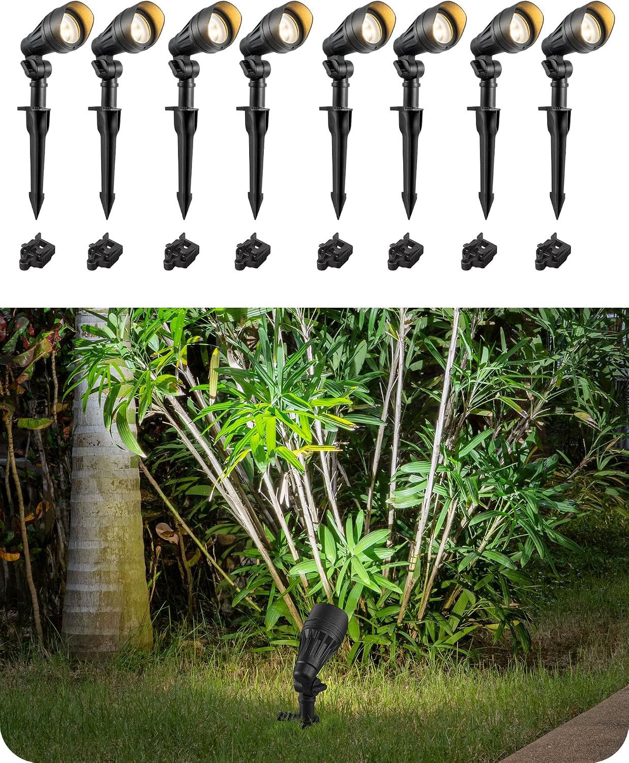 Low Voltage Spotlight Aluminum - đánh giá và giá Outdoor Lighting Spotlight