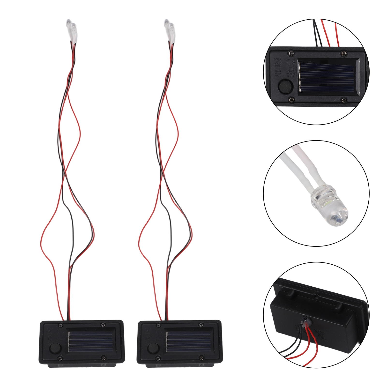 2pcs Solar Light Boxes Replace - đánh giá và giá Outdoor Lighting Box