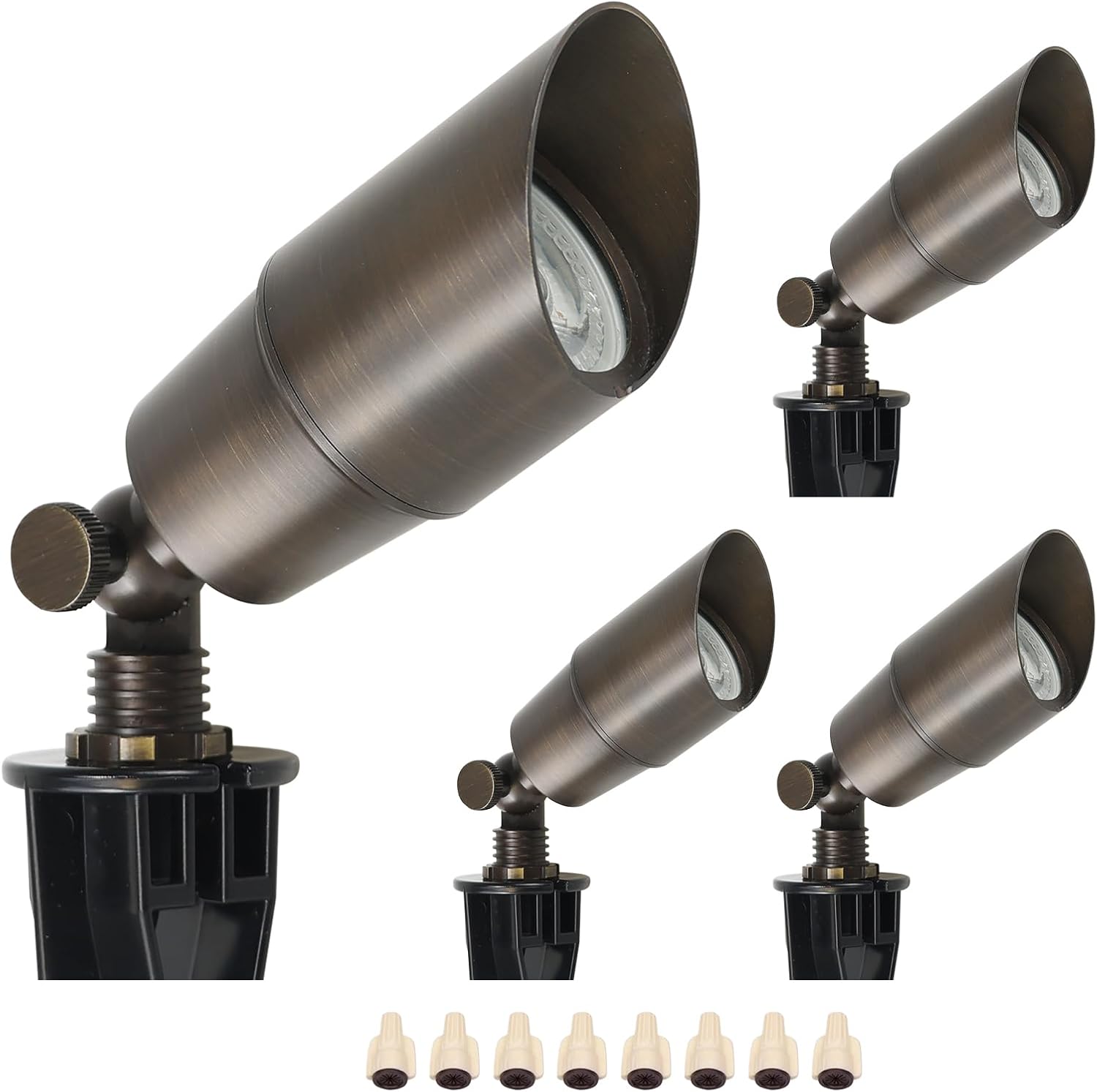 Solid Brass Landscape LED Spot - đánh giá và giá Outdoor Lighting Spotlight