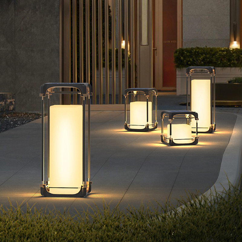 Luminous Floor Lamp Courtyard  - đánh giá và giá Outdoor Lighting Solar