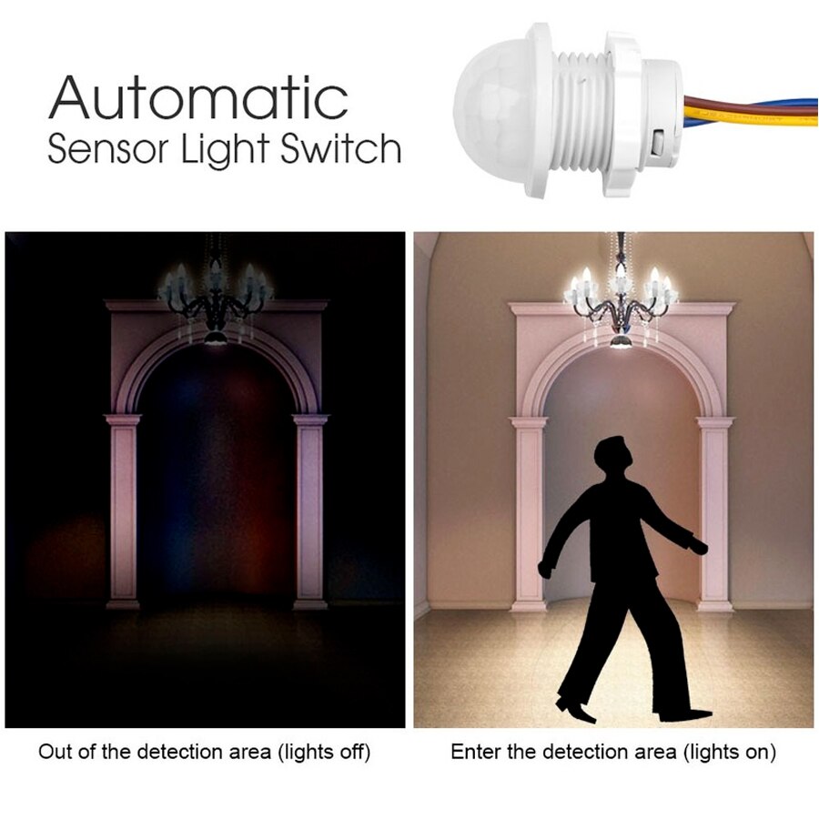 PIR Motion Sensor Detector Sma - đánh giá và giá Outdoor Lighting Controller