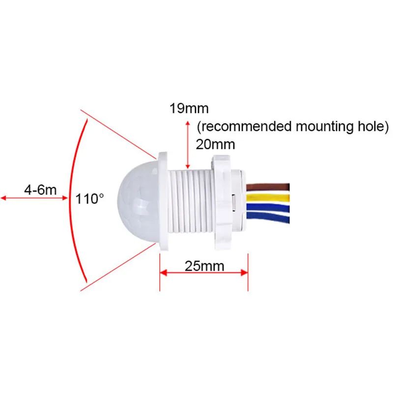PIR Motion Sensor Detector Sma - đánh giá và giá Outdoor Lighting Controller
