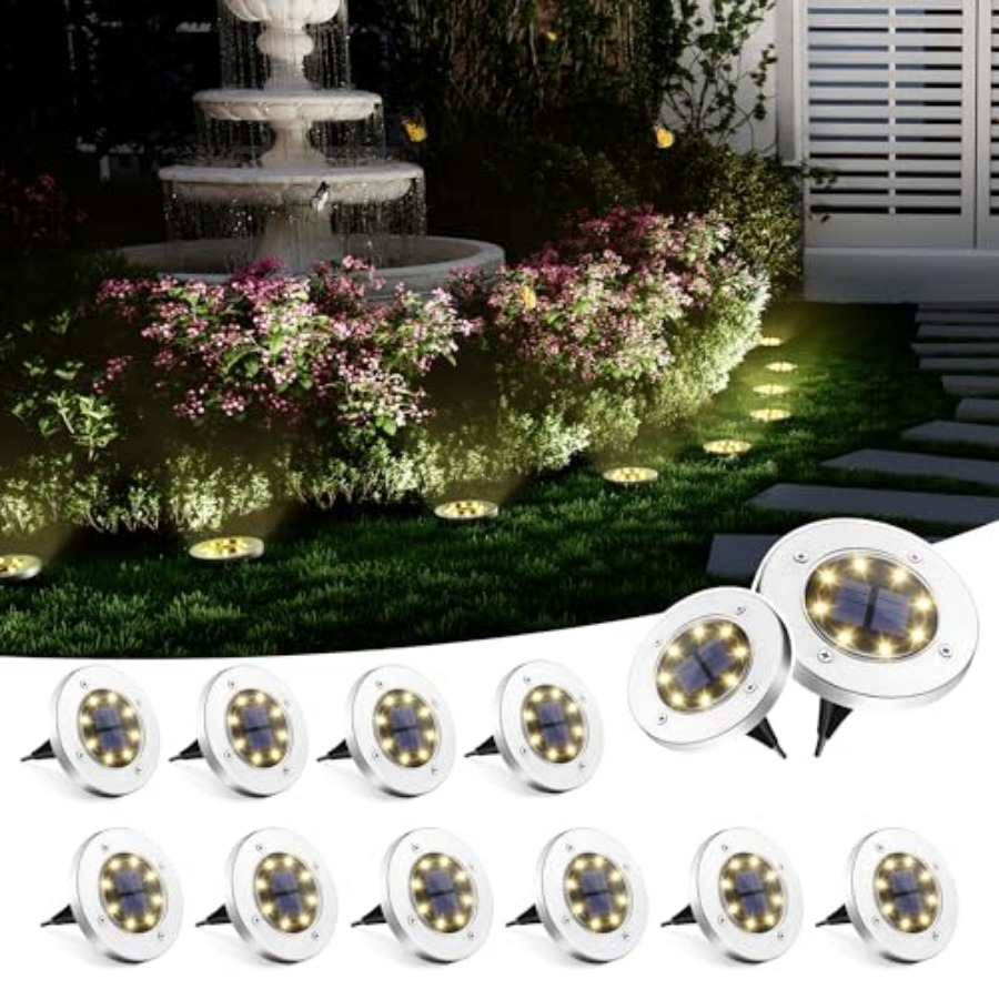 Solar Ground Lights Solar Ligh - đánh giá và giá Outdoor Lighting Solar