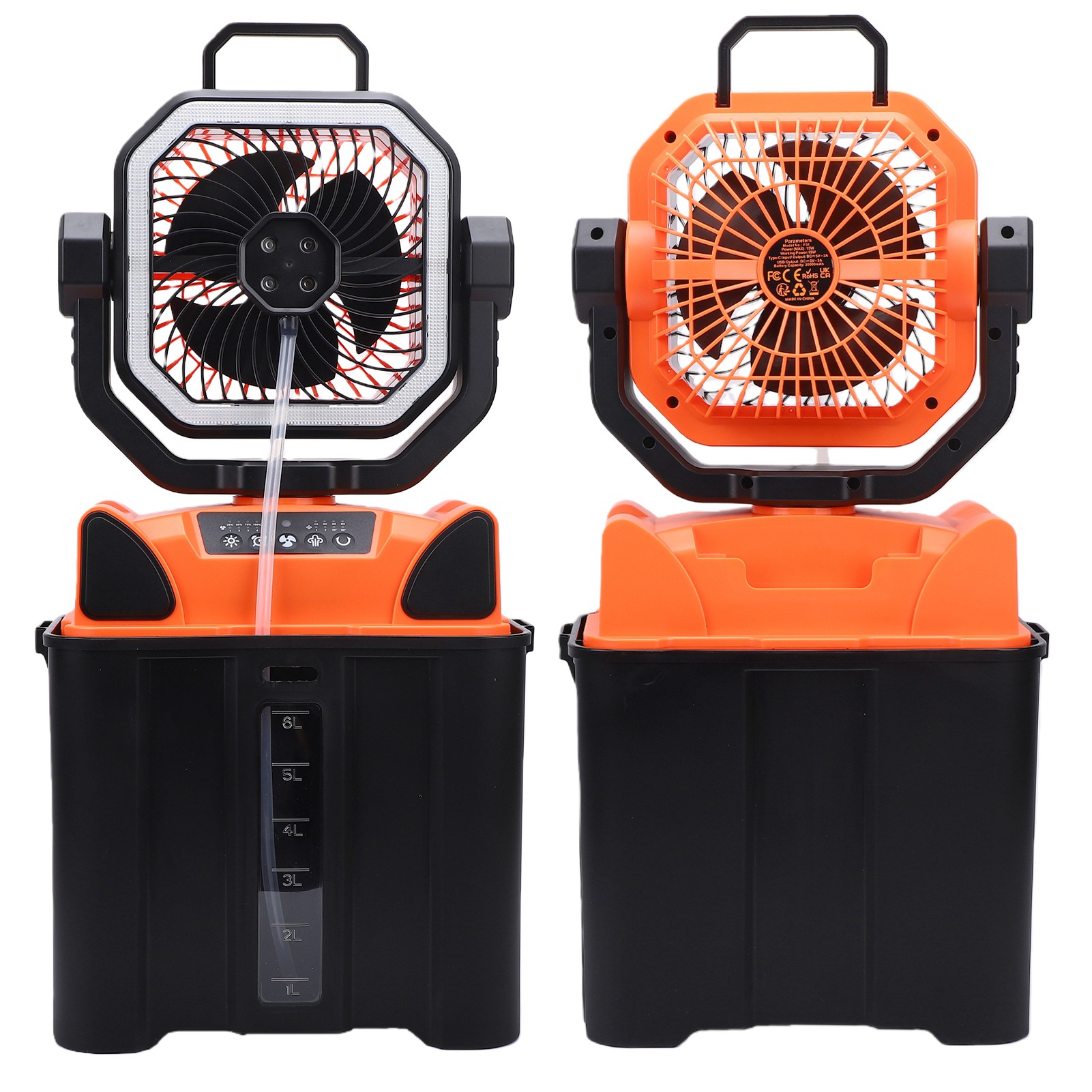 Rechargeable Camping Fan with  - đánh giá và giá Outdoor Lighting Controller