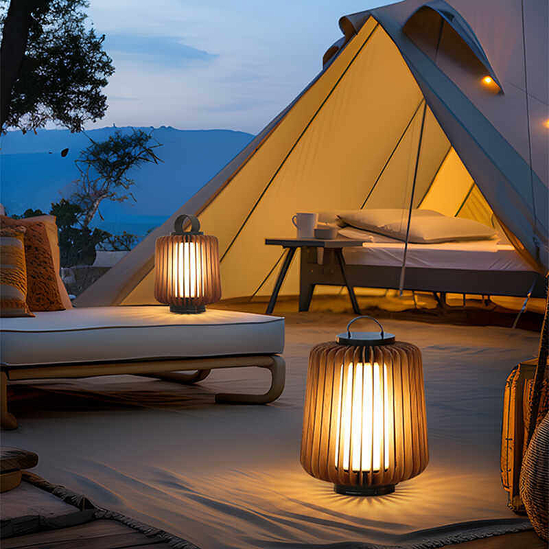 Luminous floor lamp courtyard  - đánh giá và giá Outdoor Lighting Solar