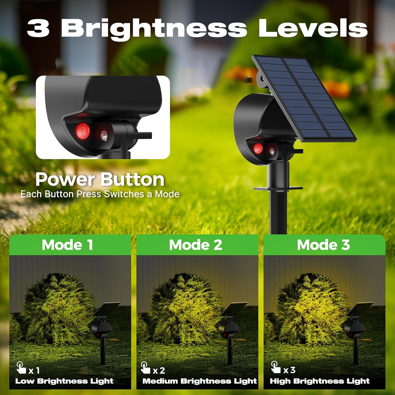 Outdoor Solar Spot Lights Wate - đánh giá và giá Outdoor Lighting Spotlight