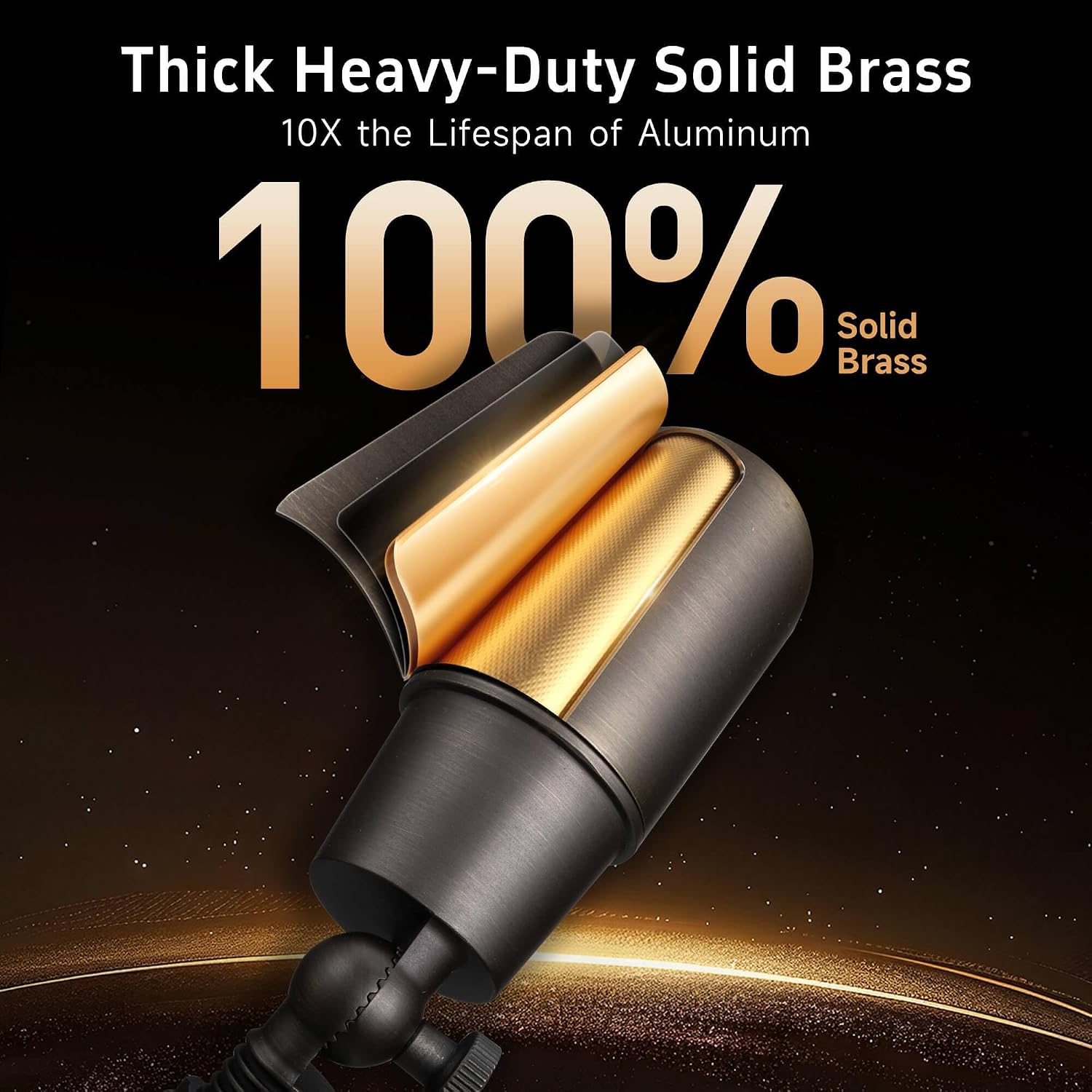 Brass Landscape Lighting Outdo - đánh giá và giá Outdoor Lighting Spotlight