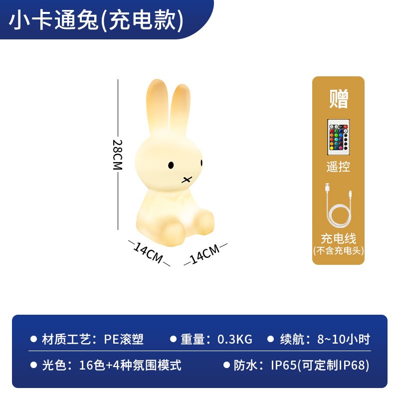 Kawaii Miffy Rabbit Charging L - đánh giá và giá Outdoor Lighting Japan